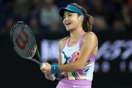 Emma Raducanu at the Australian Open 2023